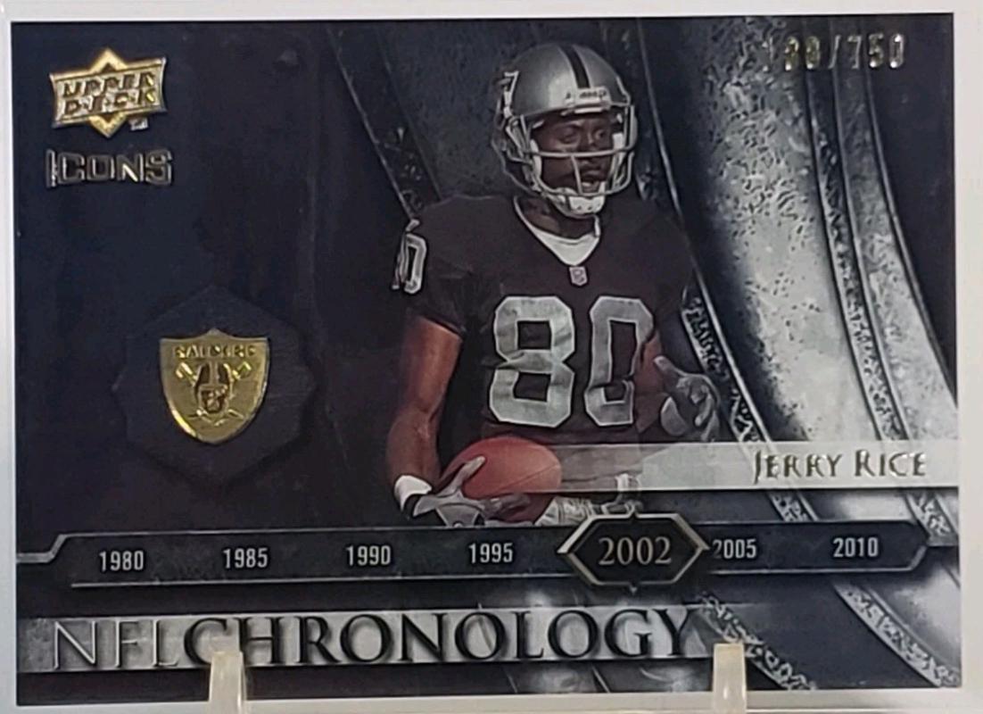 Jerry Rice [Silver] #CHR27