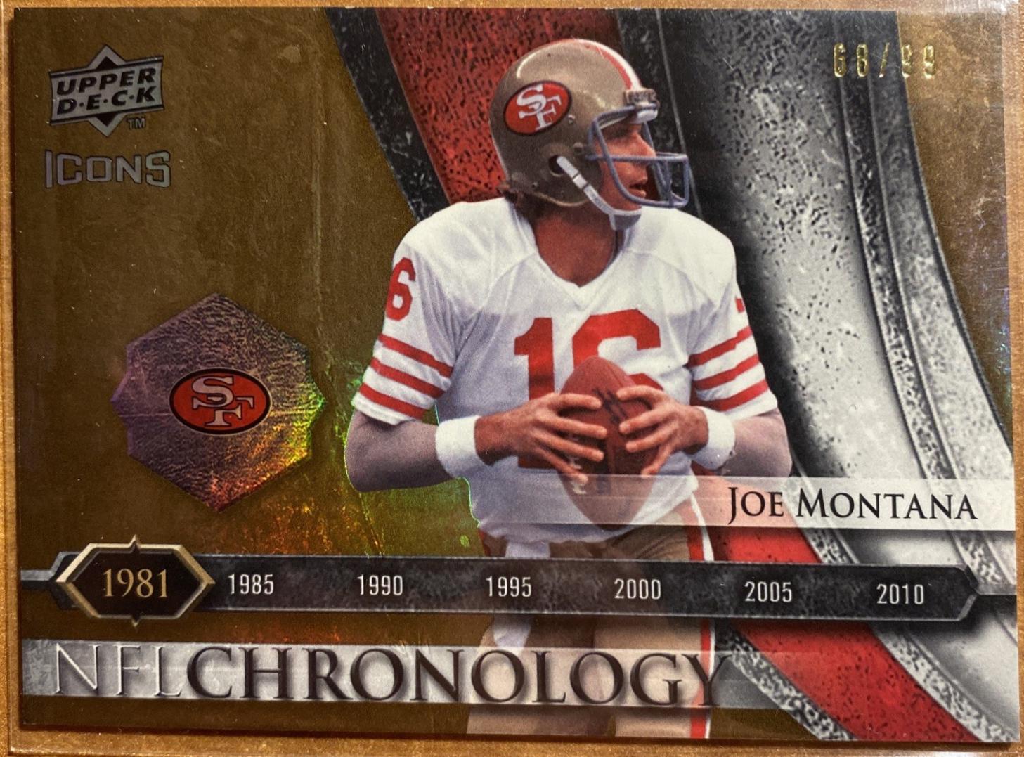 Joe Montana [Gold] #CHR9