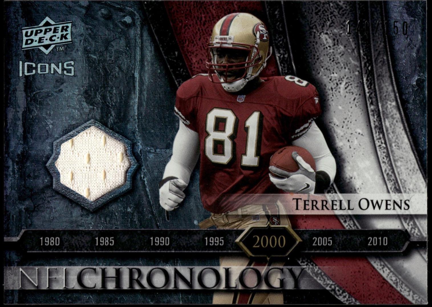 Terrell Owens [Silver Jersey] #CHR26