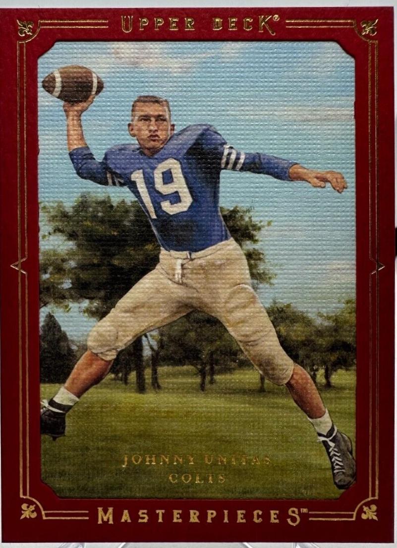 Johnny Unitas [Framed Burgundy] #50