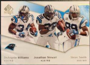 DeAngelo Williams, Jonathan Stewart, Steve Smith #194