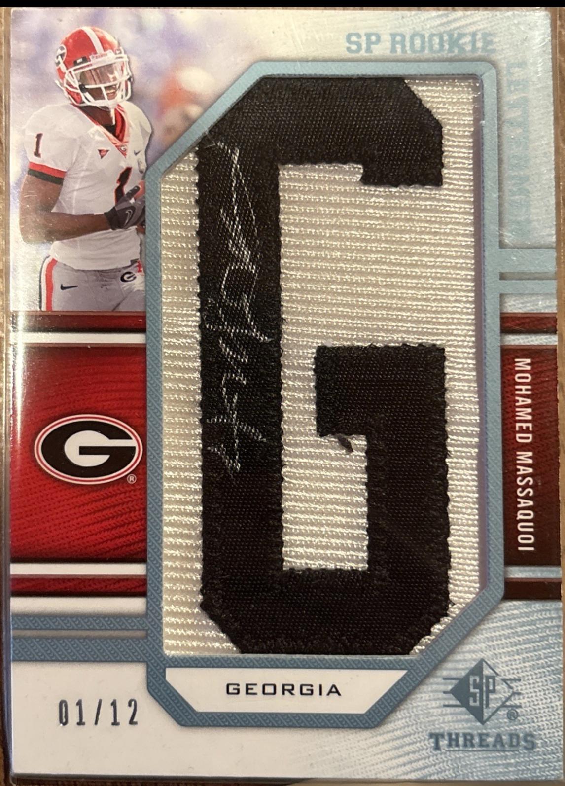Mohamed Massaquoi [Rookie Letterman College Nickname Autograph] #201