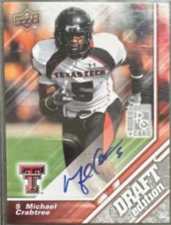 Michael Crabtree [Autograph Silver] #7