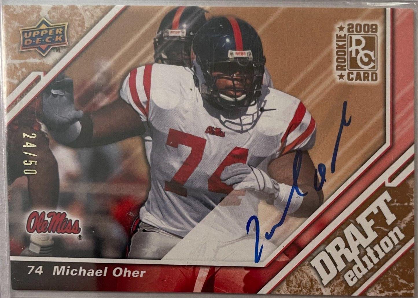 Michael Oher [Autograph Copper] #44