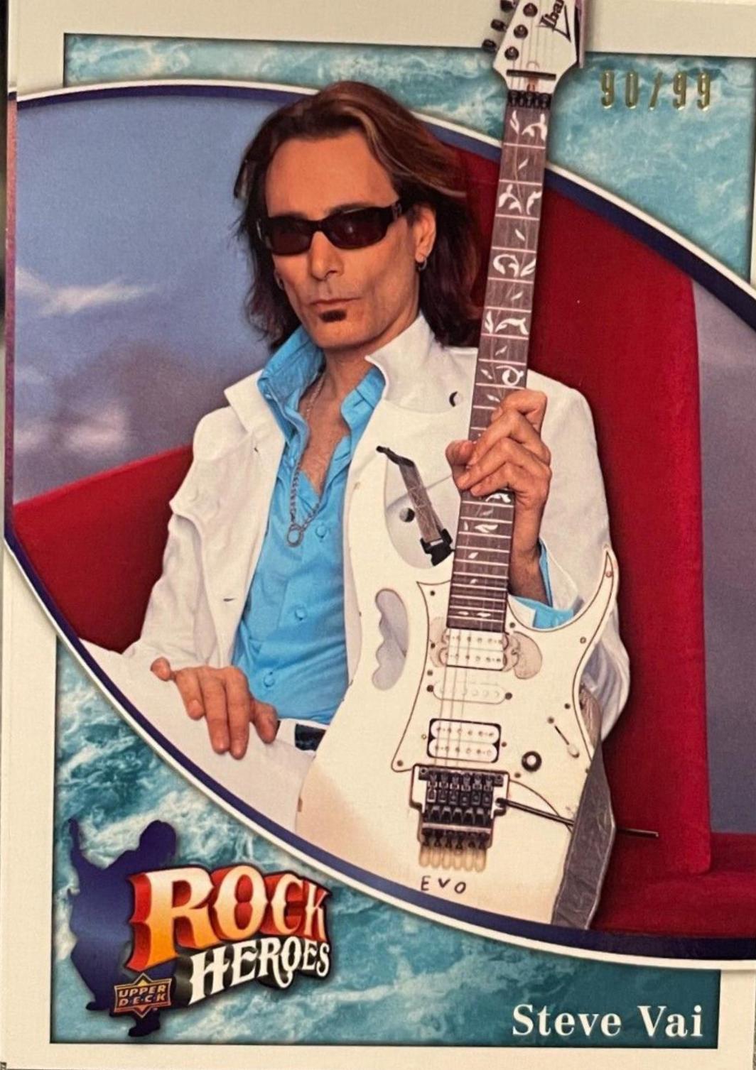 Steve Vai [Rock Heroes Blue] #378
