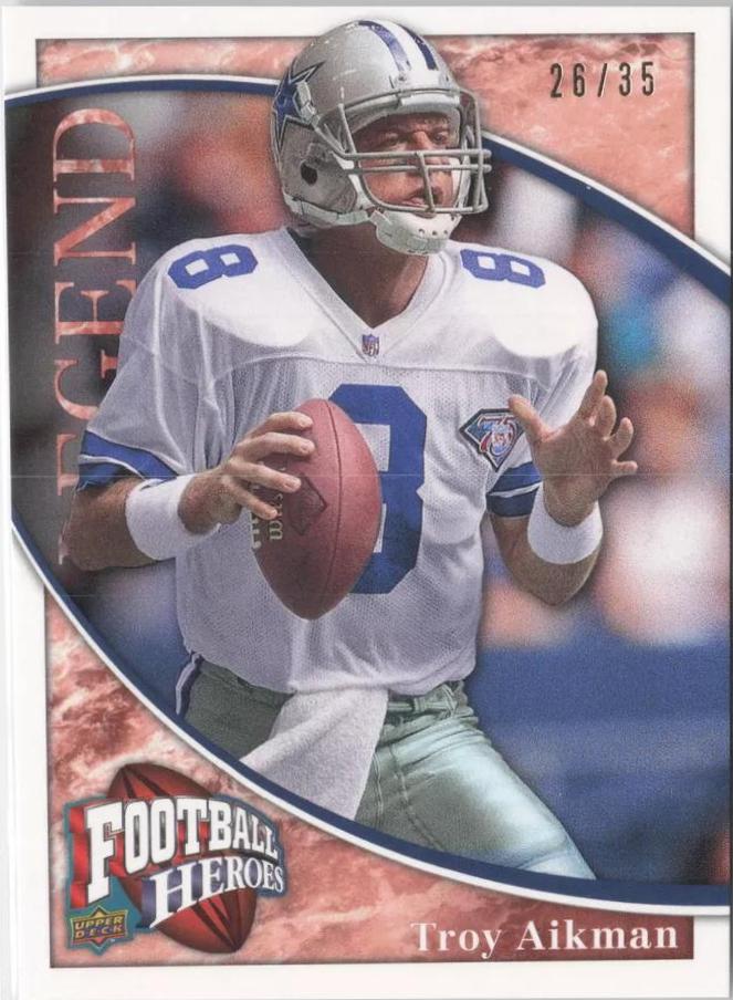 Troy Aikman [Red] #252