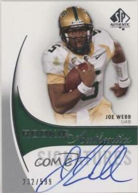 Joe Webb [Autograph] #157