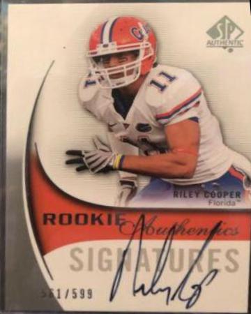 Riley Cooper [Autograph] #174