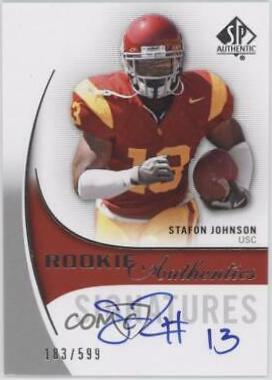 Stafon Johnson [Autograph] #170