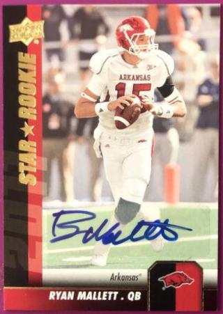 Ryan Mallett [Autograph] #176