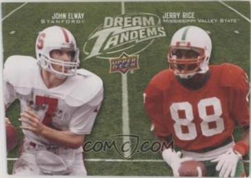 John Elway, Jerry Rice #DT-2