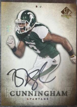 B.J. Cunningham [Autograph Gold] #122