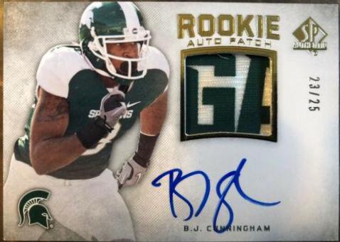 B.J. Cunningham [Autograph Patch Gold] #265