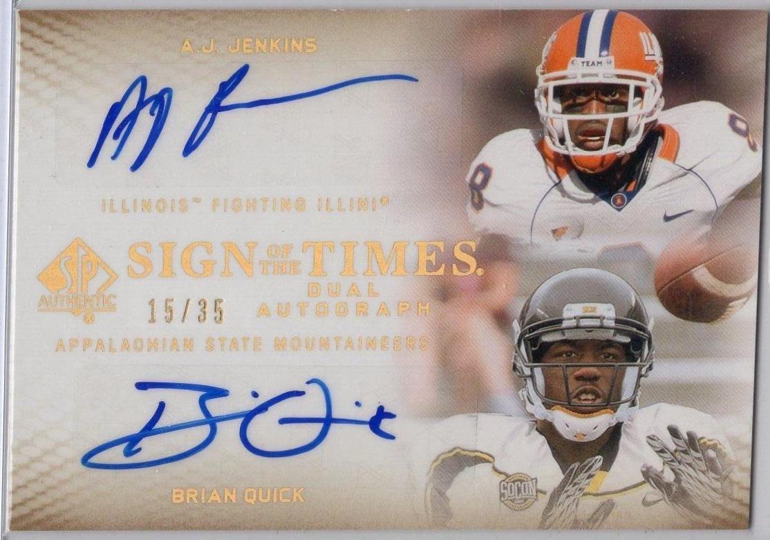 Brian Quick [Autograph Gold] #120