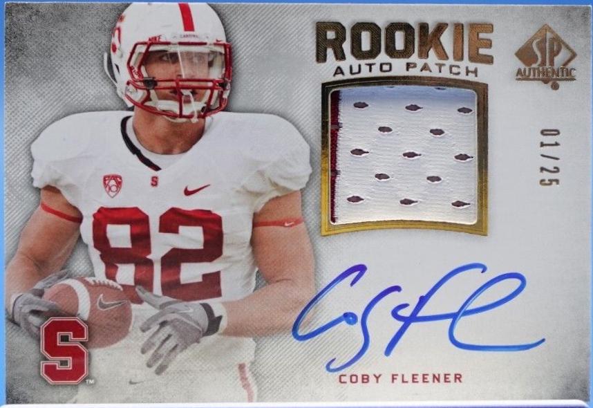 Coby Fleener [Autograph Patch Gold] #256