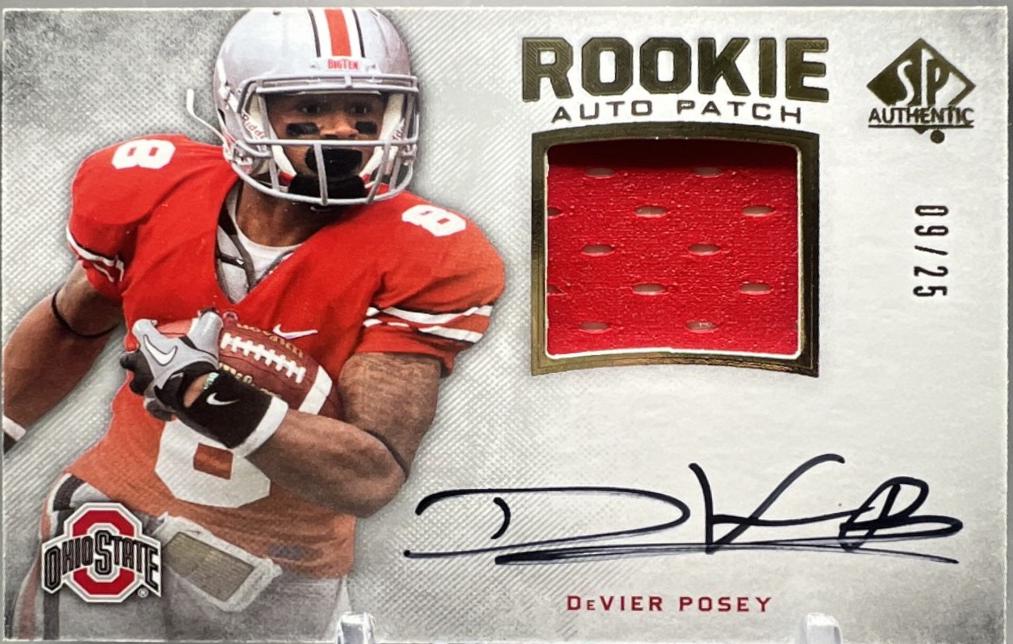 DeVier Posey [Autograph Patch Gold] #262