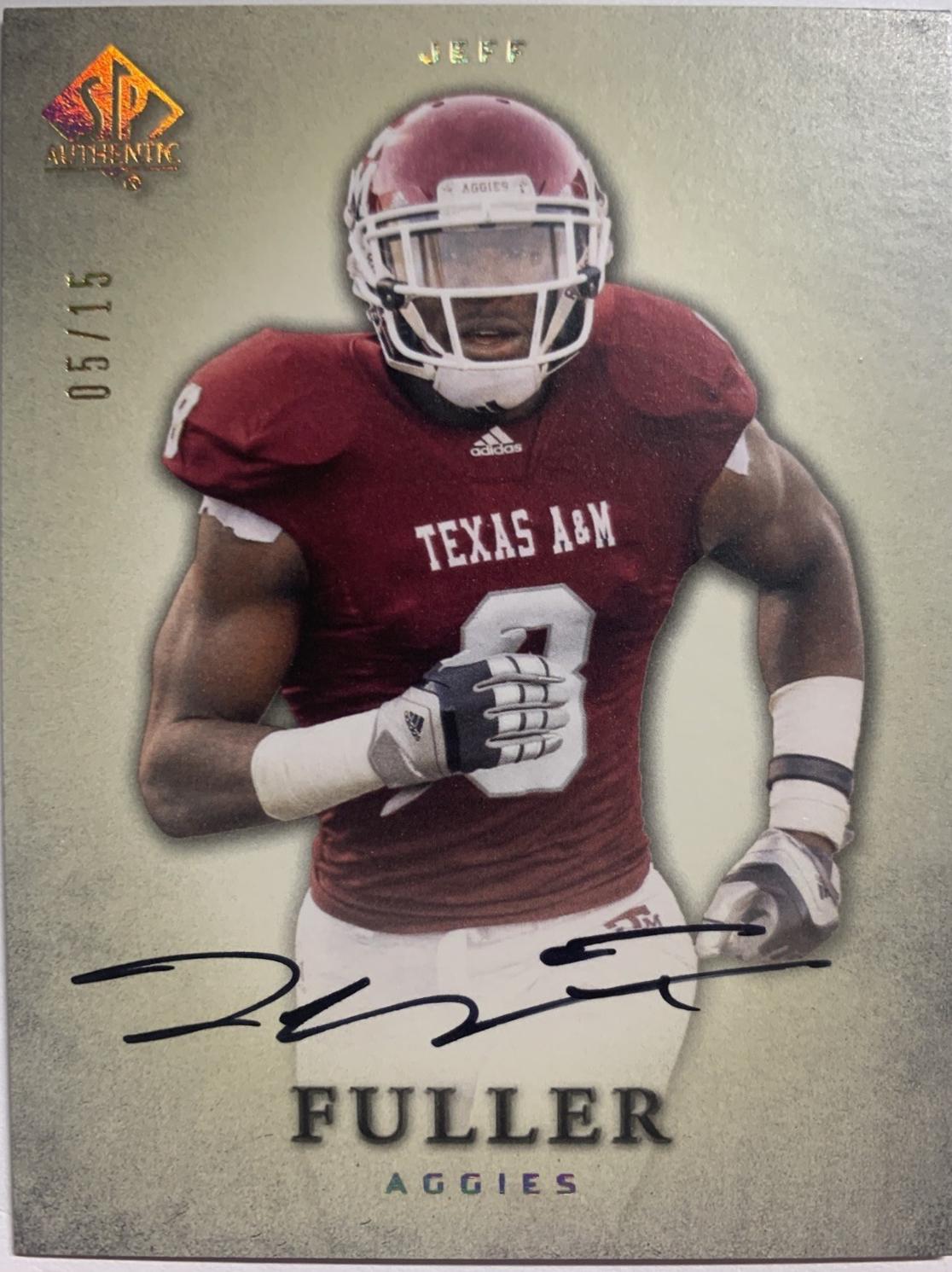 Jeff Fuller [Autograph Gold] #45