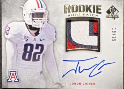Juron Criner [Autograph Patch Gold] #257