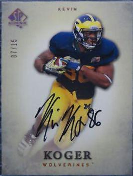 Kevin Koger [Autograph Gold] #49