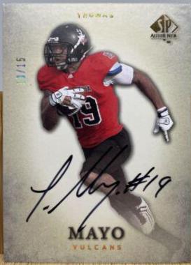 Thomas Mayo [Autograph Gold] #92