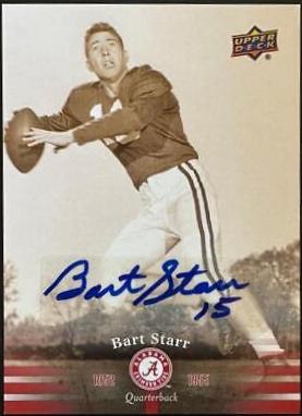 Bart Starr [Autograph] #3