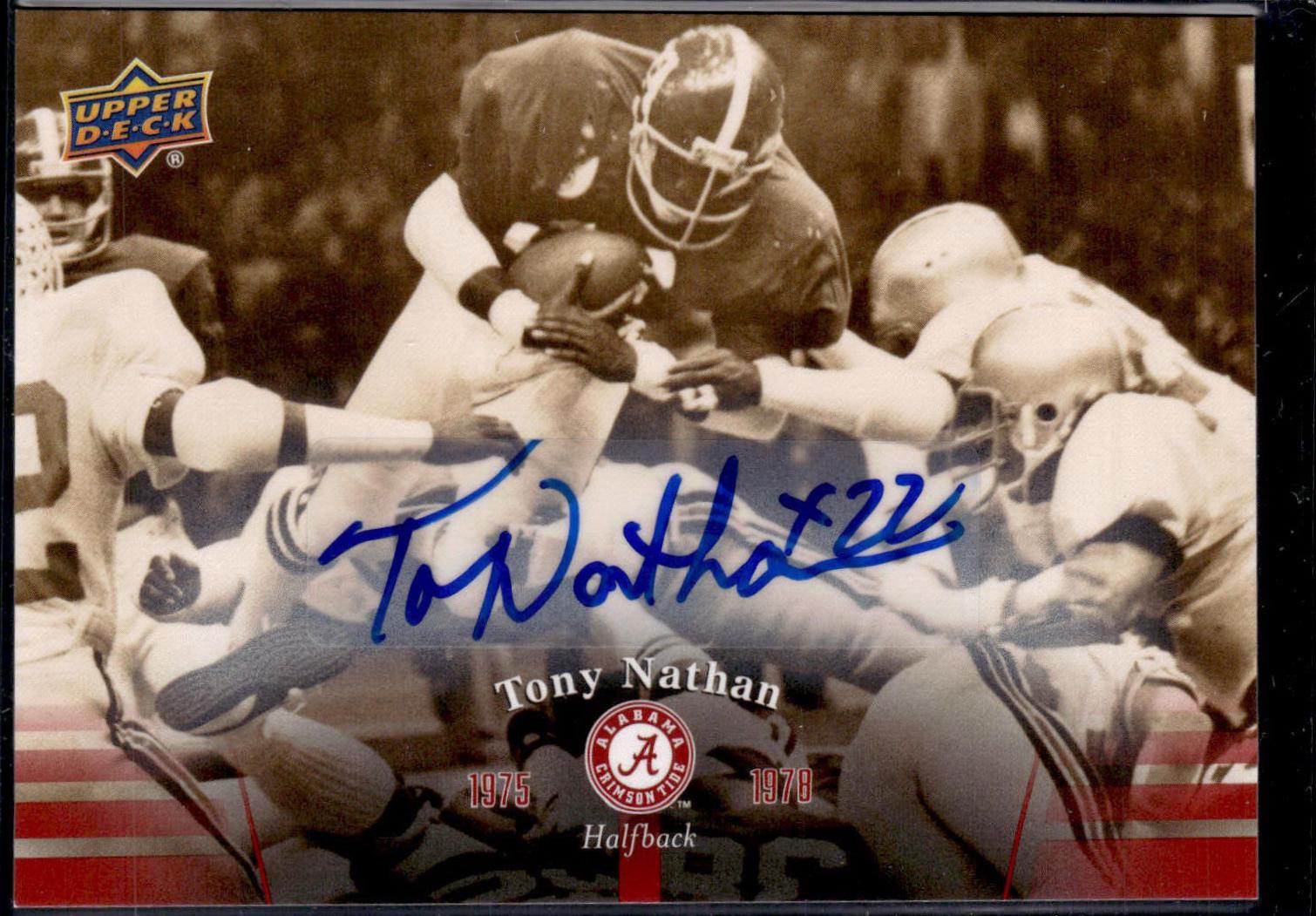 Tony Nathan [Autograph] #32