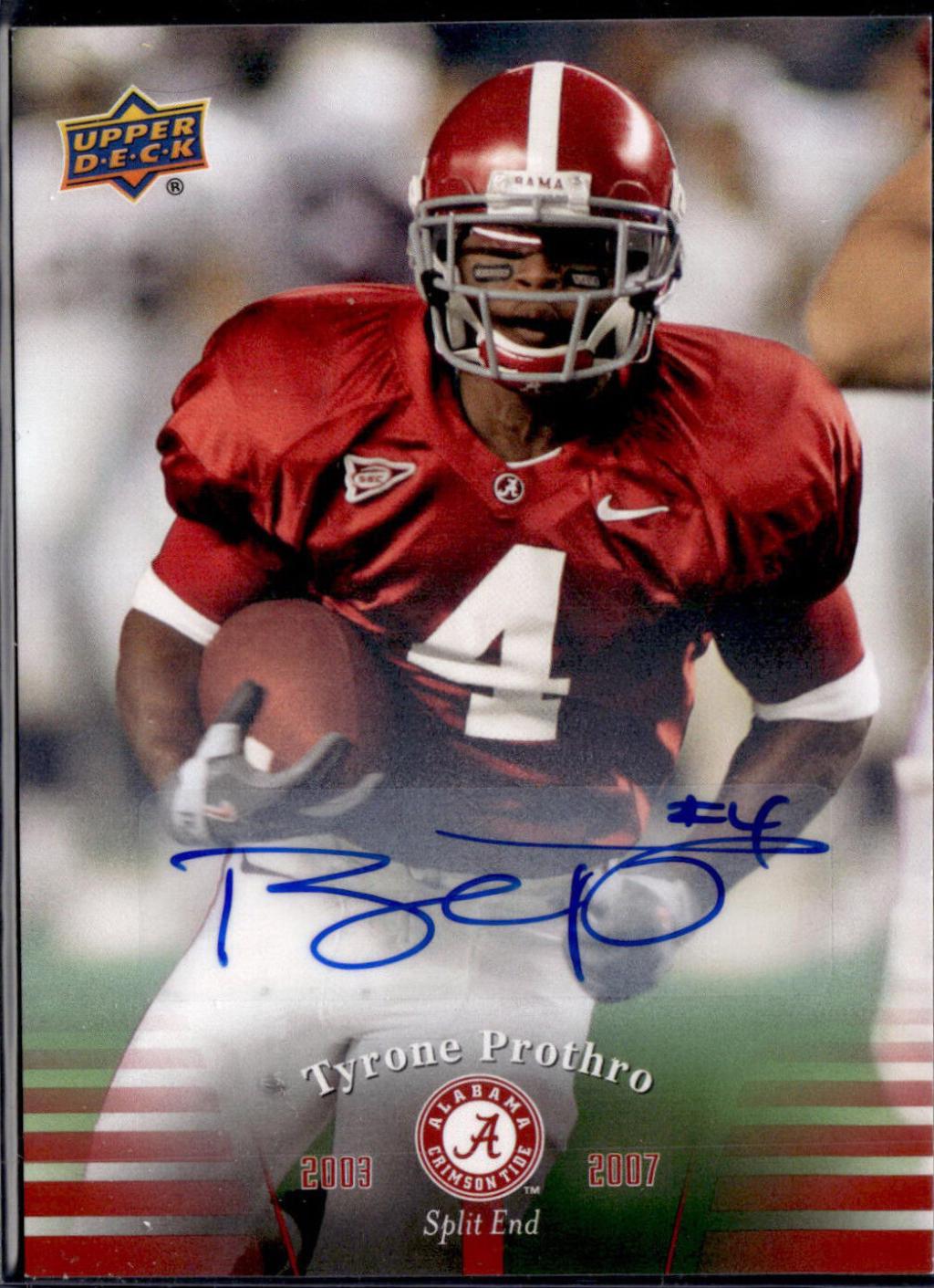 Tyrone Prothro [Autograph] #74