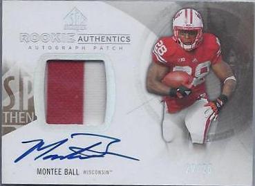 Montee Ball [Autograph Patch Silver] #164