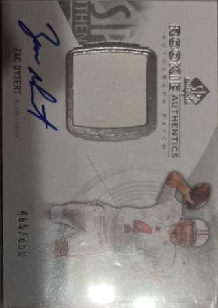 Zac Dysert [Autograph Patch] #173