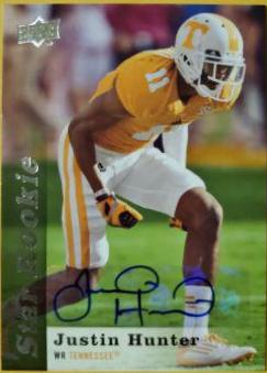 Justin Hunter [Autograph] #72