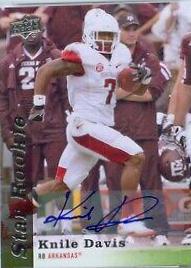 Knile Davis [Autograph] #65