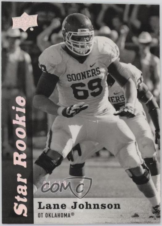 Lane Johnson [Black & White Glossy] #205
