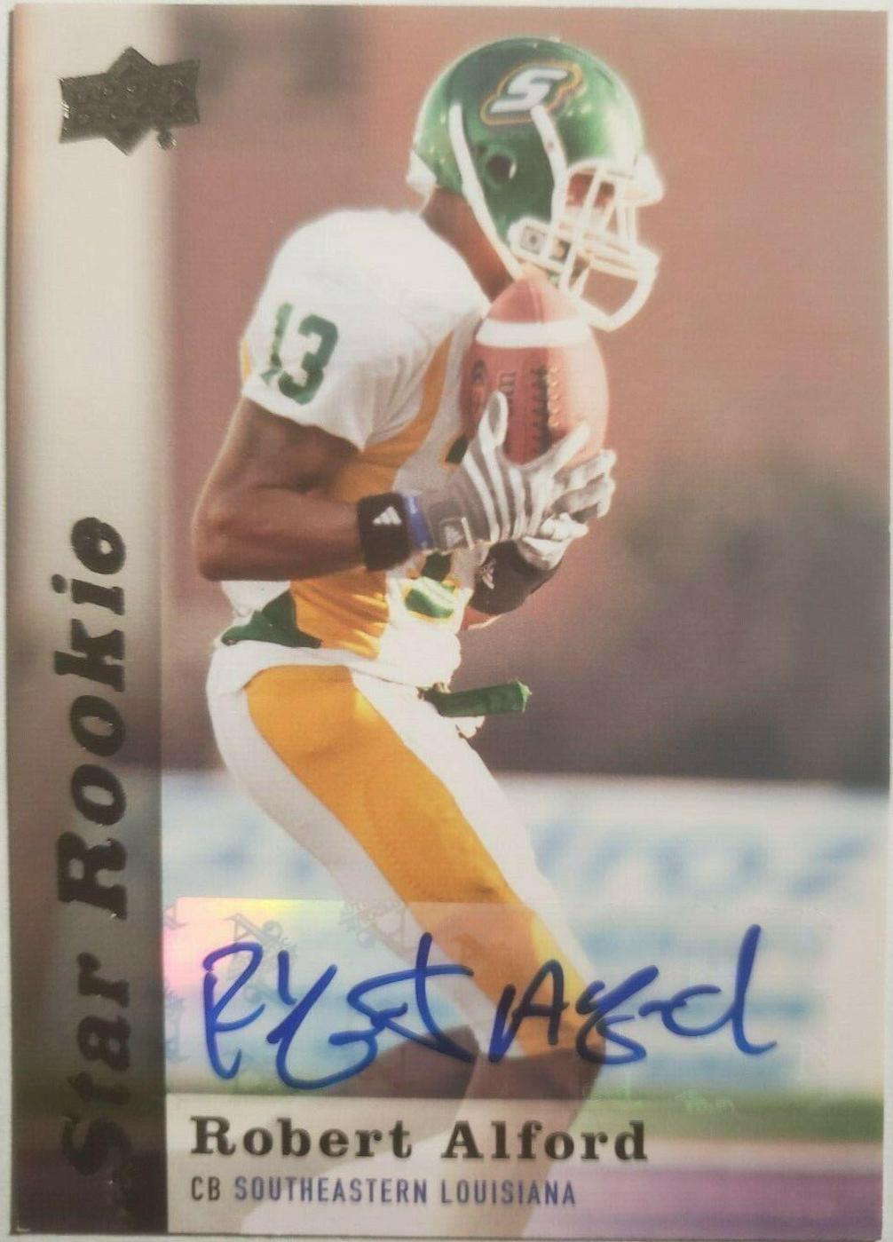 Robert Alford [Autograph] #129