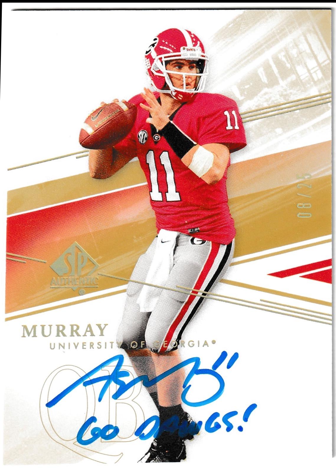 Aaron Murray [Inscribed Autograph] #20
