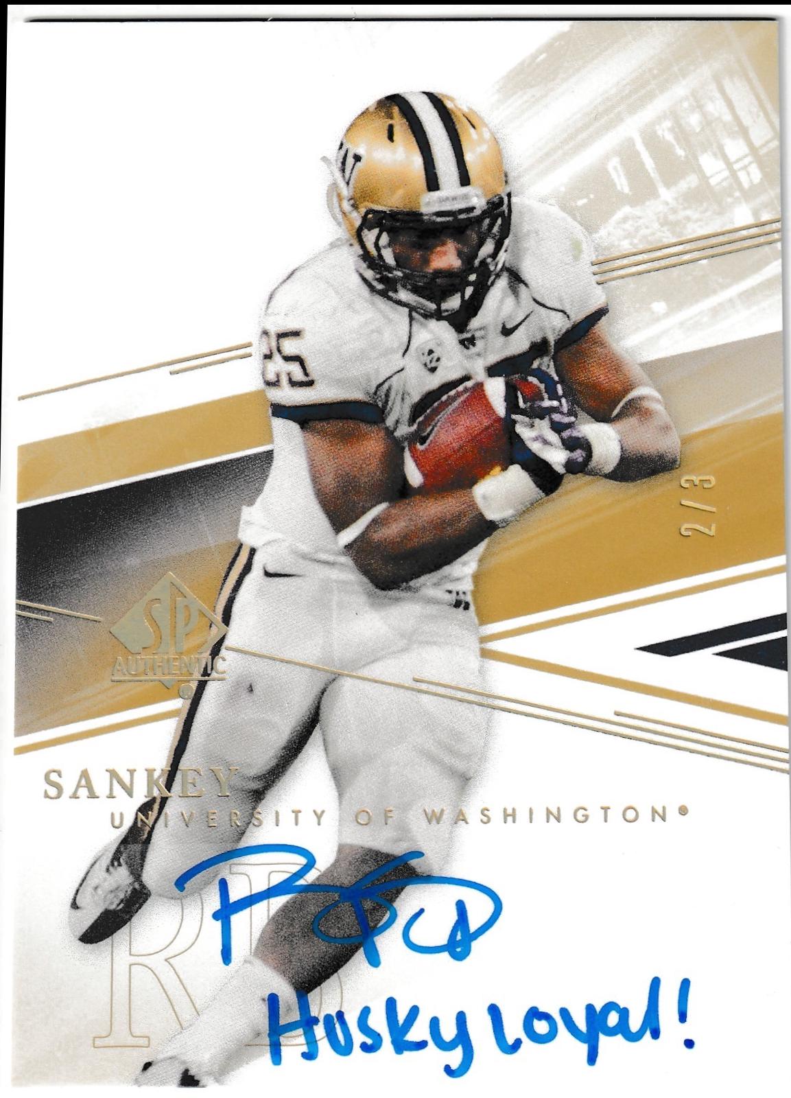 Bishop Sankey [Gold Inscribed Autograph] #112