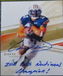 Chris Davis [Inscribed Autograph] #77