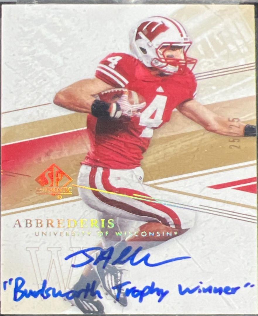 Jared Abbrederis [Inscribed Autograph] #16