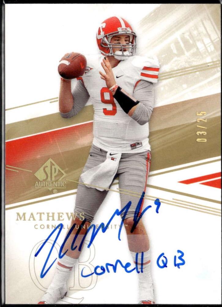 Jeff Mathews [Inscribed Autograph] #45