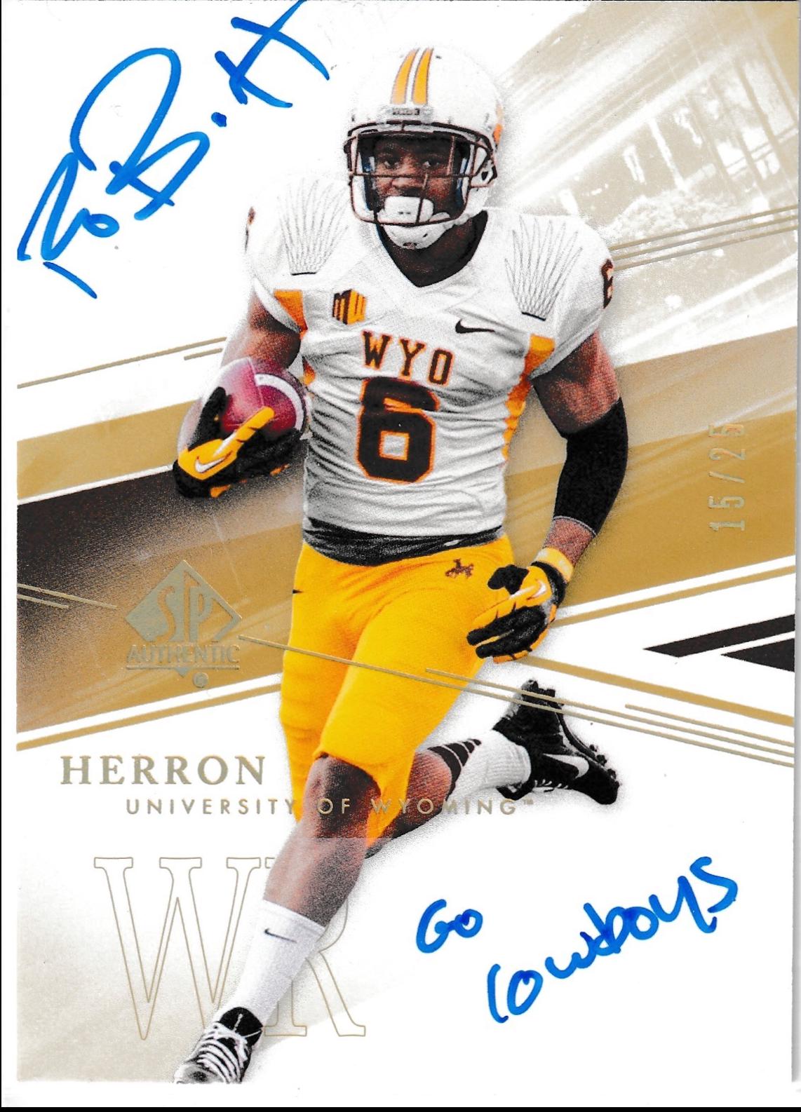 Robert Herron [Inscribed Autograph] #6