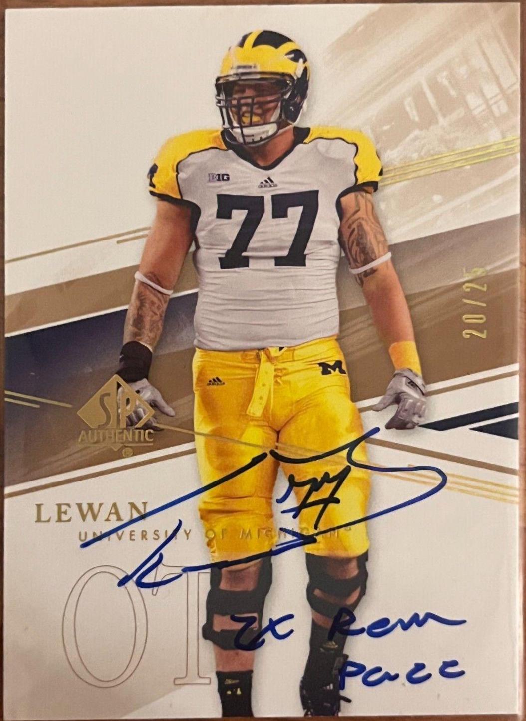 Taylor Lewan [Inscribed Autograph] #73