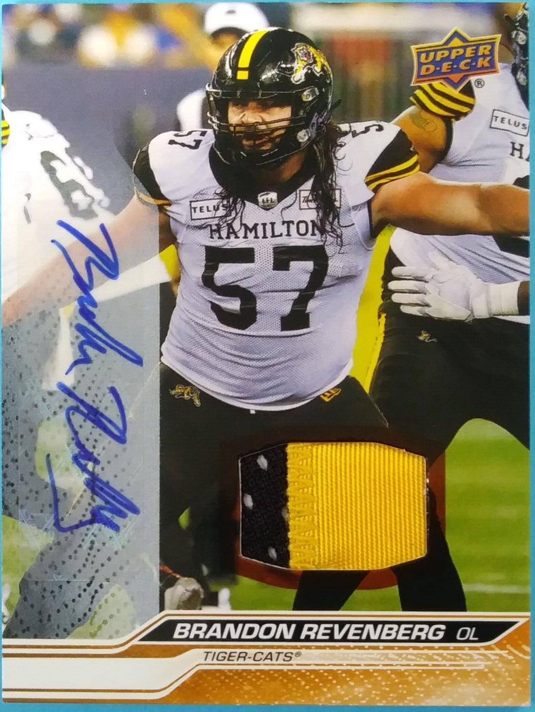 Brandon Revenberg [Game Patch Autograph] #4