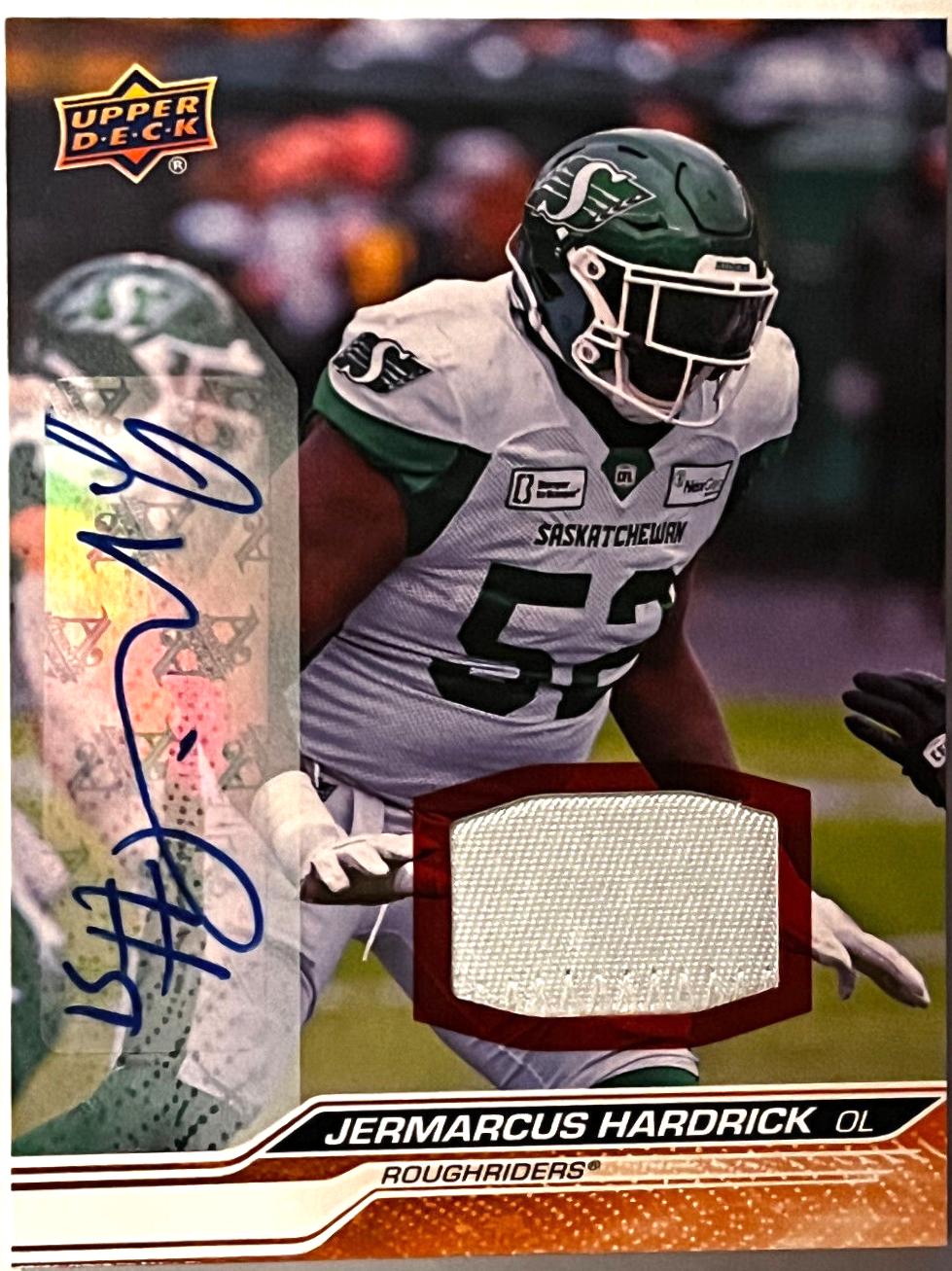 Jermarcus Hardrick [Game Patch Autograph] #39