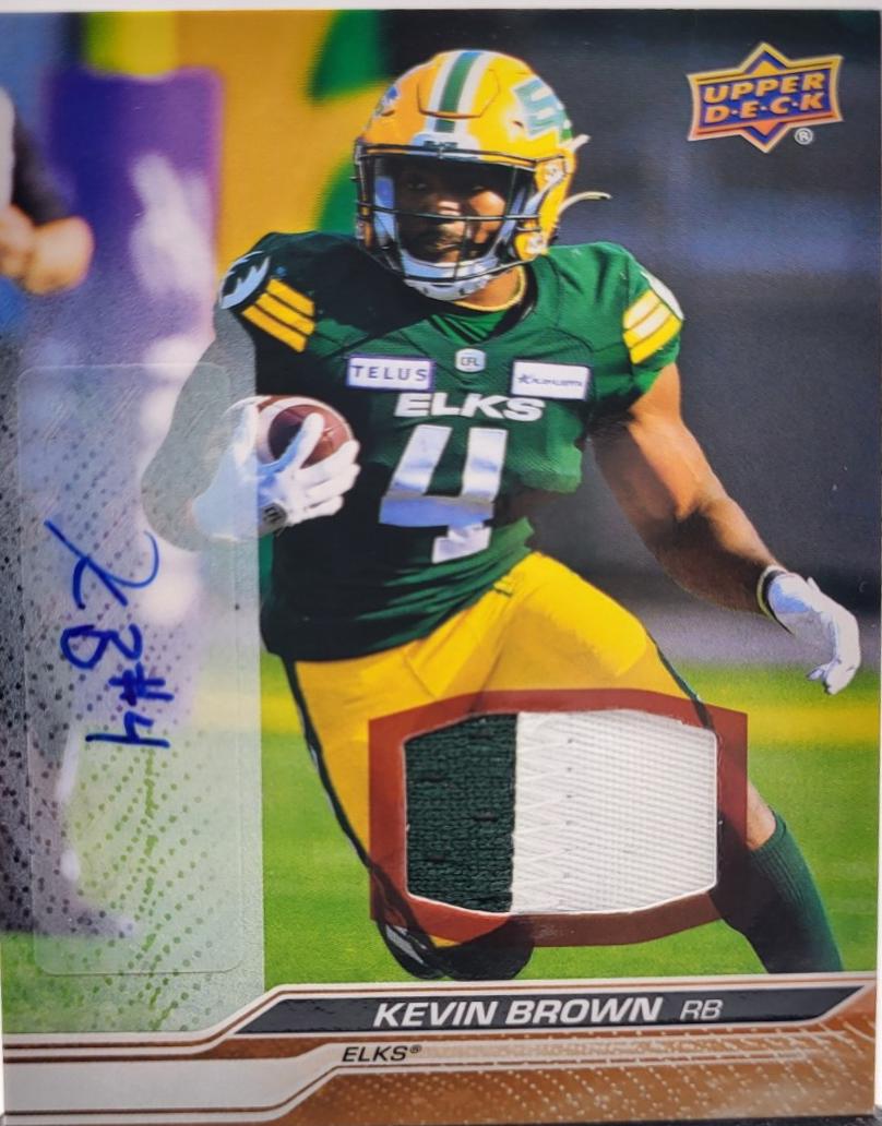 Kevin Brown [Game Patch Autograph] #22