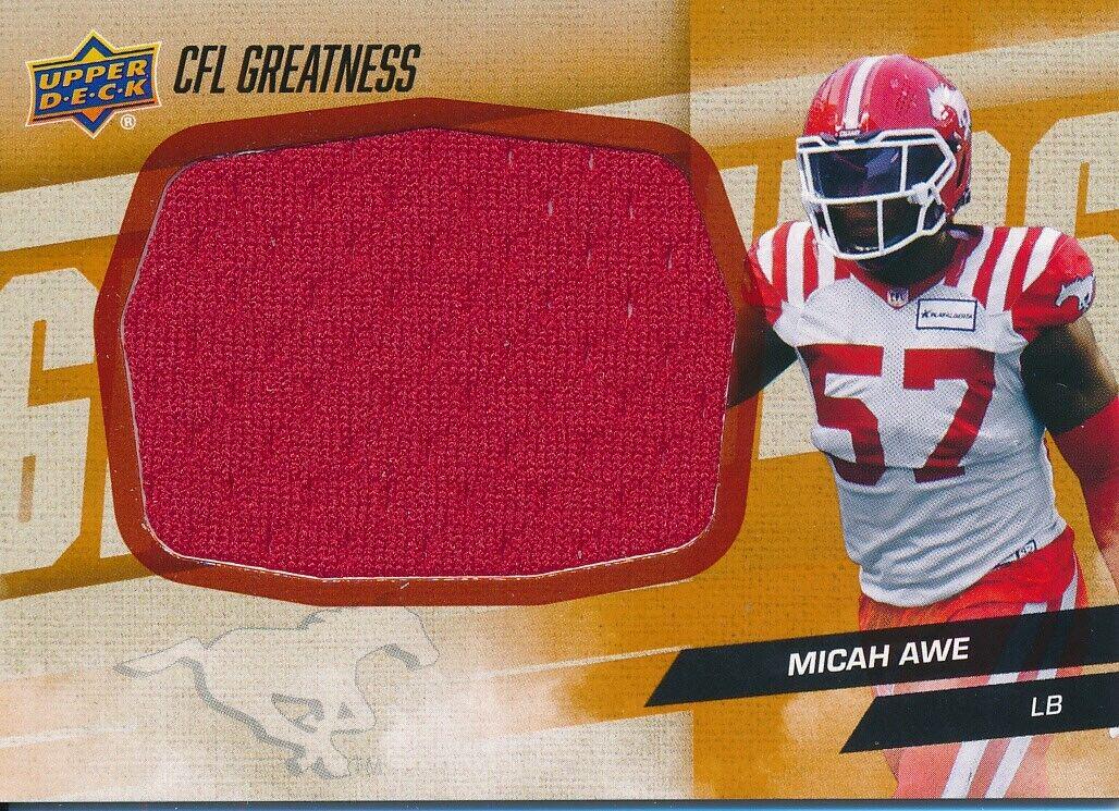 Micah Awe [CFL Greatness Jersey] #95