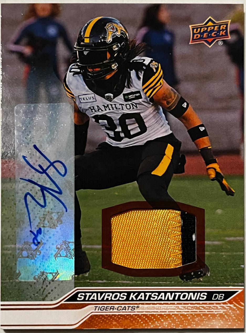 Stavros Katsantonis [Game Patch Autograph] #52