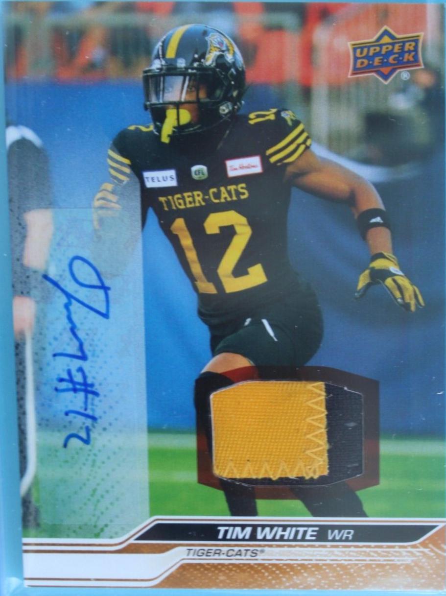 Tim White [Game Patch Autograph] #62
