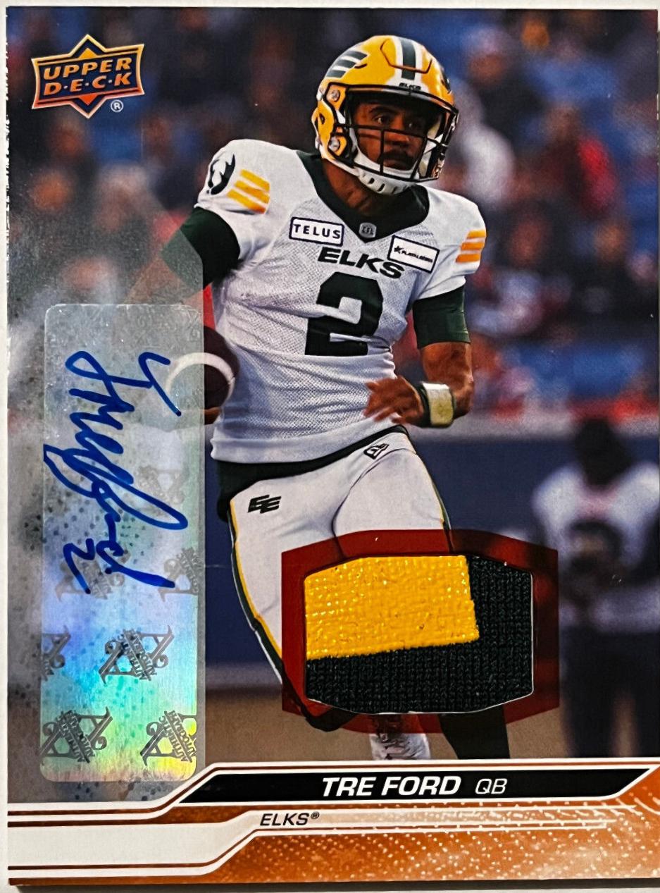 Tre Ford [Game Patch Autograph] #51