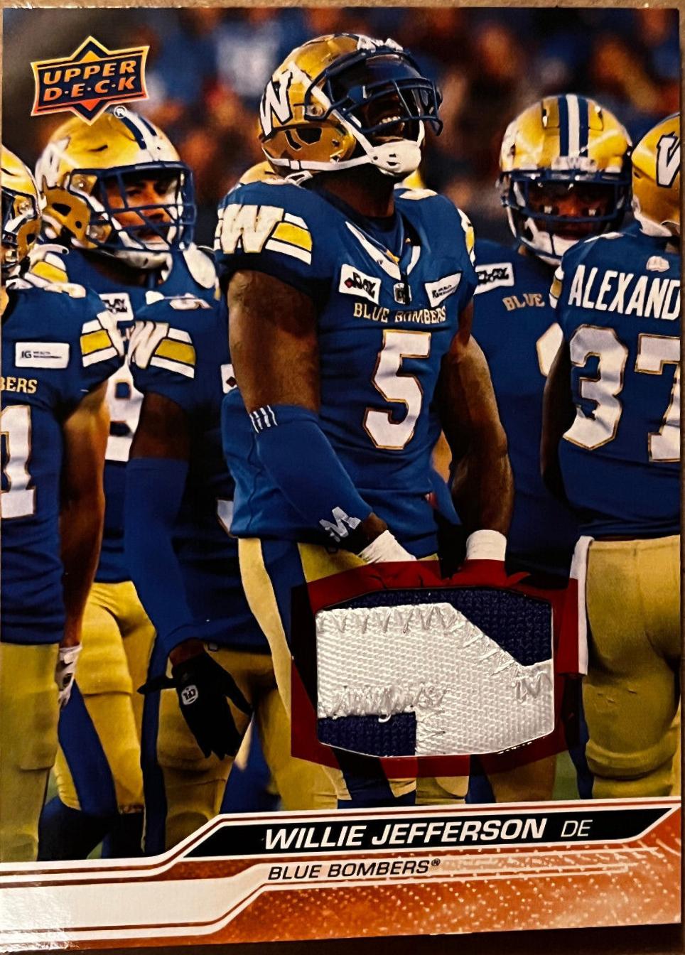 Willie Jefferson [Game Patch] #69