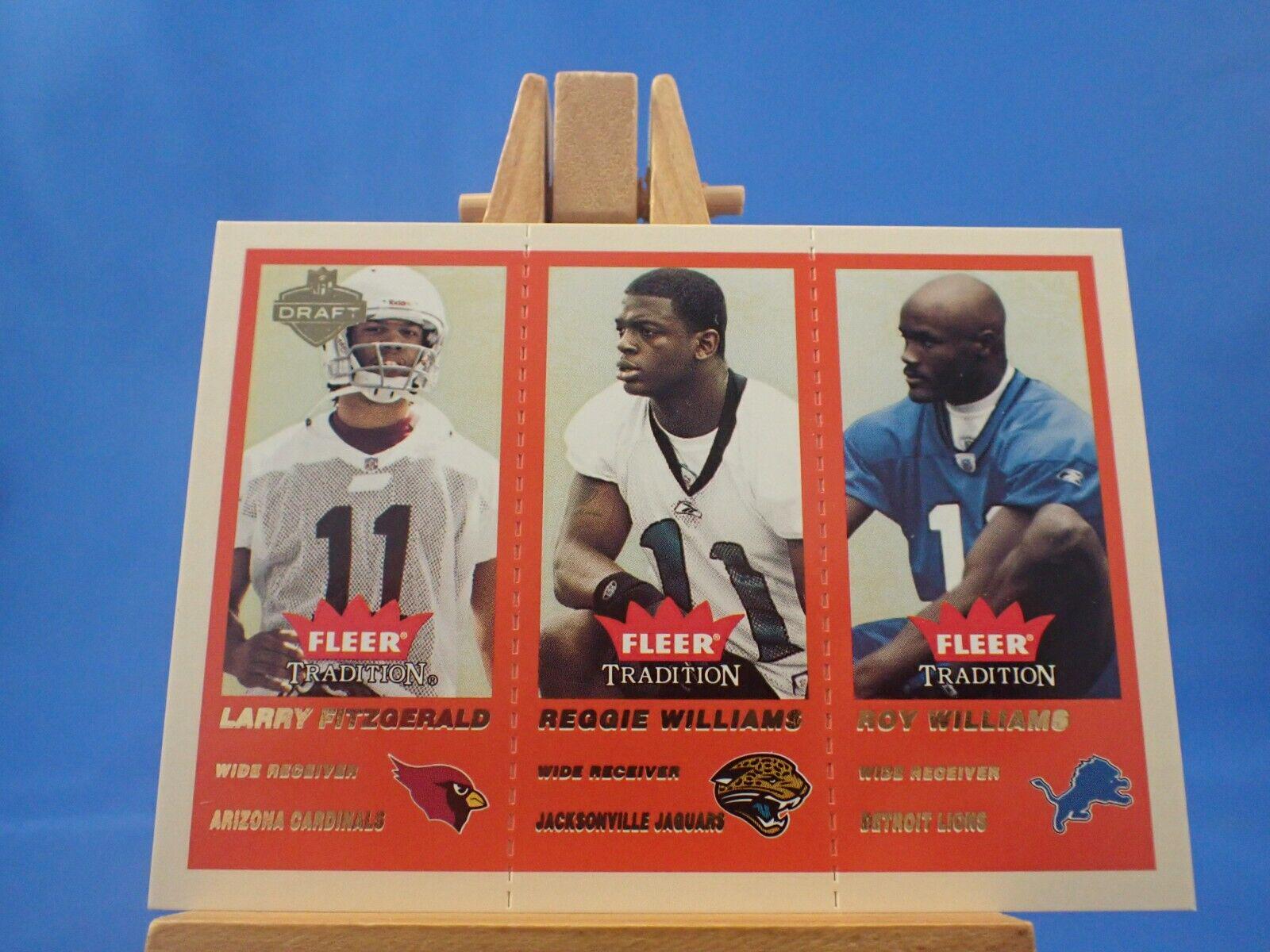 Larry Fitzgerald, Reggie Williams, Roy Williams [Draft Day] #352