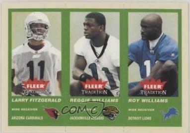 Larry Fitzgerald, Reggie Williams, Roy Williams [Green] #352